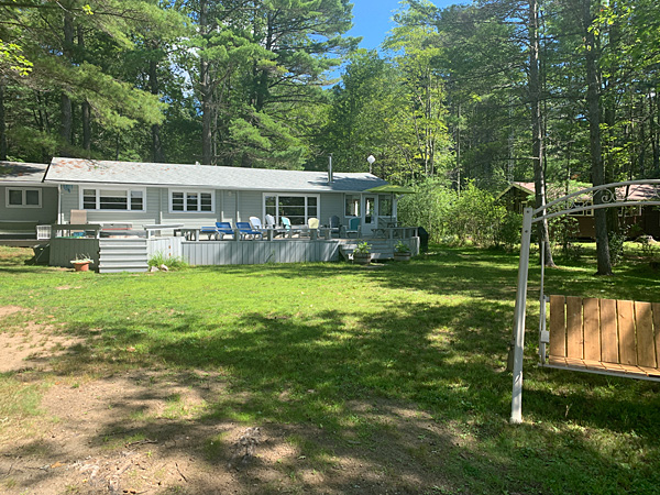 cottage from lake